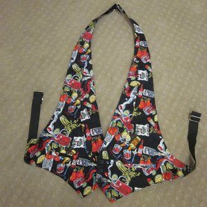 Nicole Miller Absolut silk Bloody Mary vest